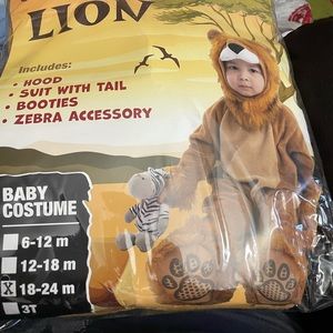 18-24 months Lion Costume